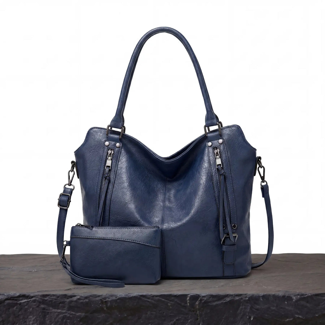 Bolsa Cognac Clásico Arion + Cartera de bolsillo GRATIS