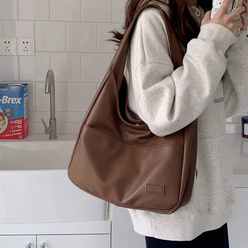 Bolso tote premium de piel sintética - Tienda Online