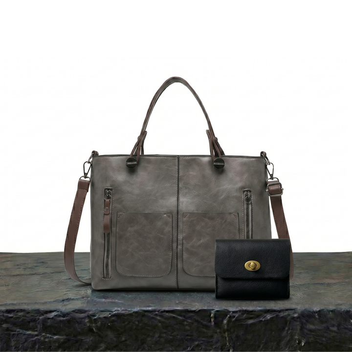 Conjunto: Bolso Isabel Retro + Cartera de regalo