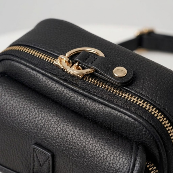 Bolso bandolera Prisma Negro