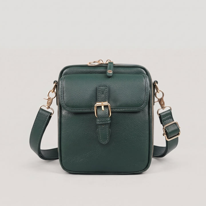 Bolso bandolera Prisma Verde