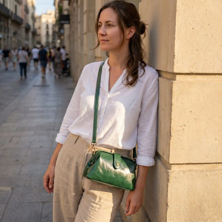 Cartera Arion Vintage - Verde