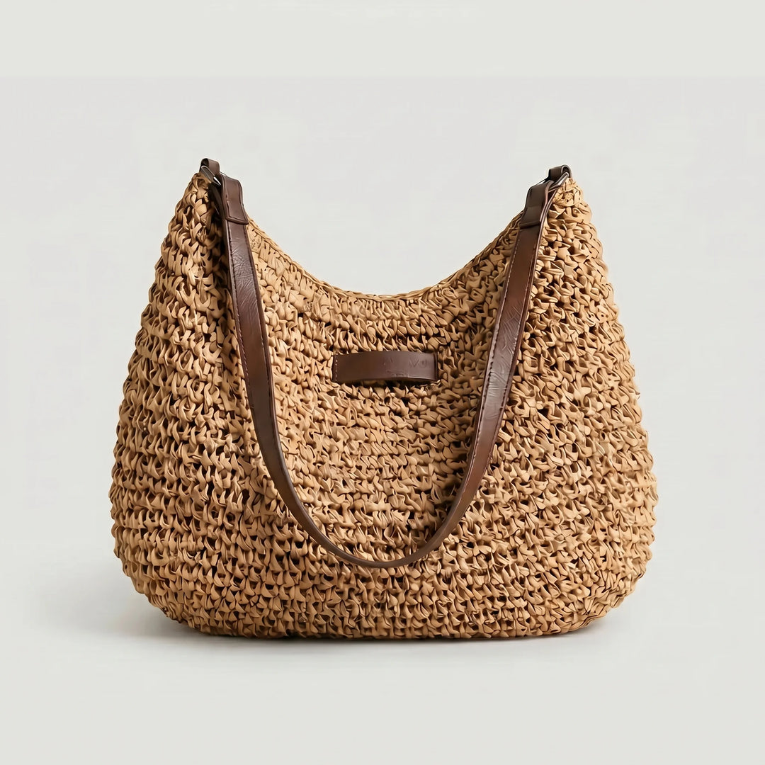 Bolso Bandolera de Rafia Arion