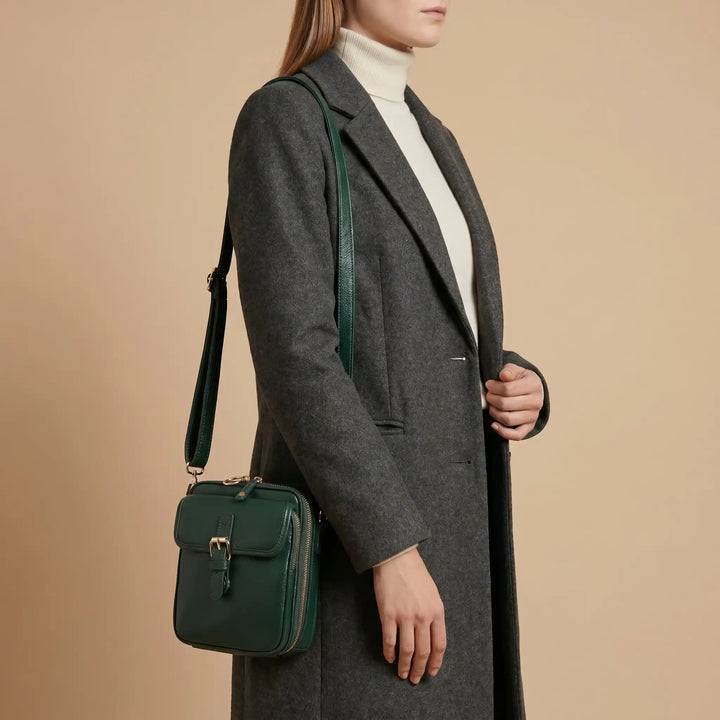 Bolso bandolera Prisma Verde
