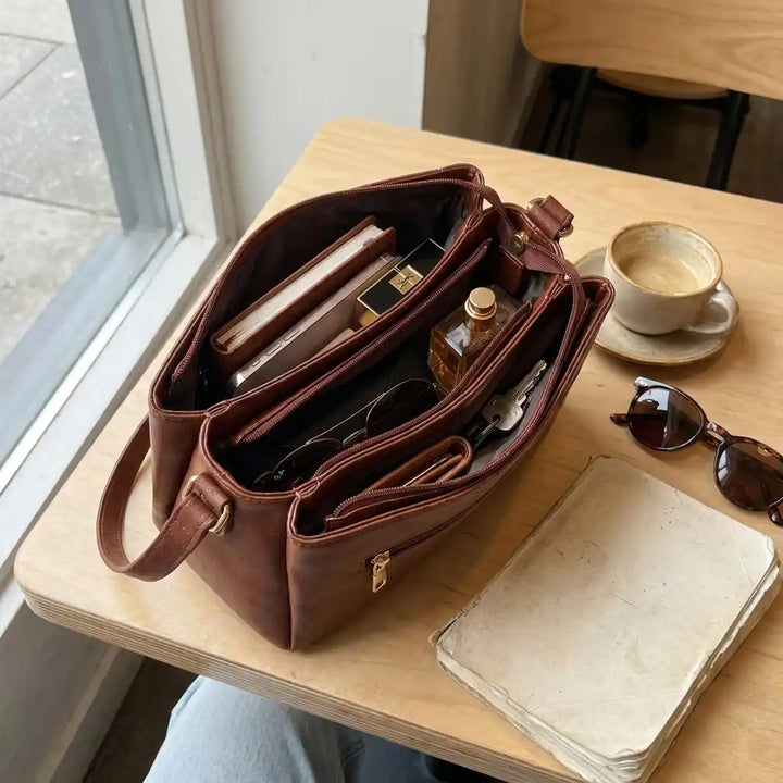 Bolso multicapas + Cartera
