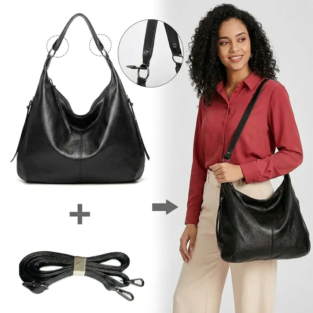 Conjunto 3 en 1 - Bolsa Holgada Suave - Beige